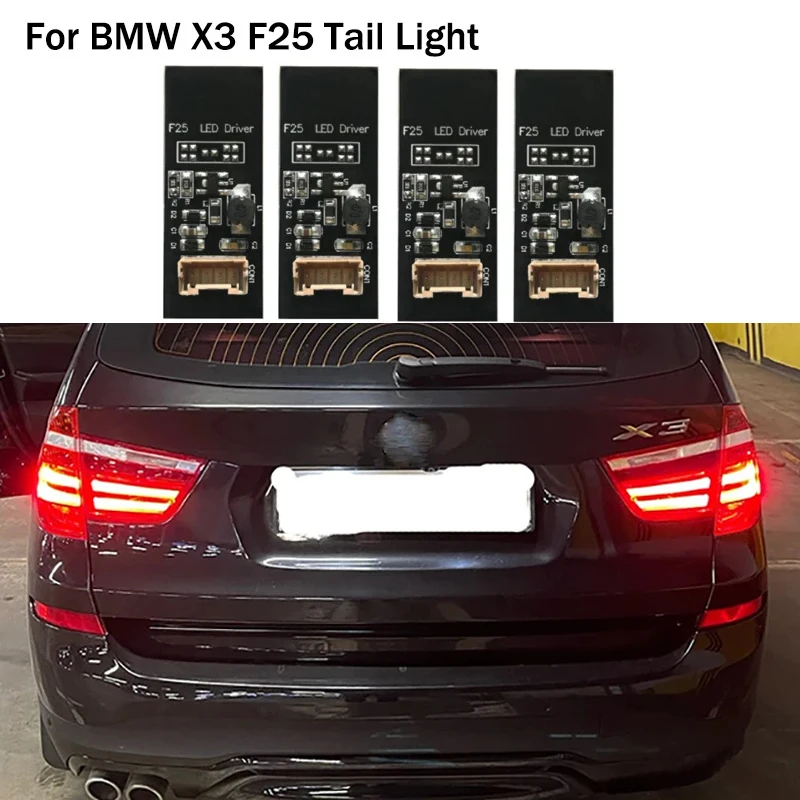 1/2/4 Pack New For BMW X3 F25 2011-2015 LED Tail Light B003809 Plug And Play  For Replacement Plate Tail Light Accessories