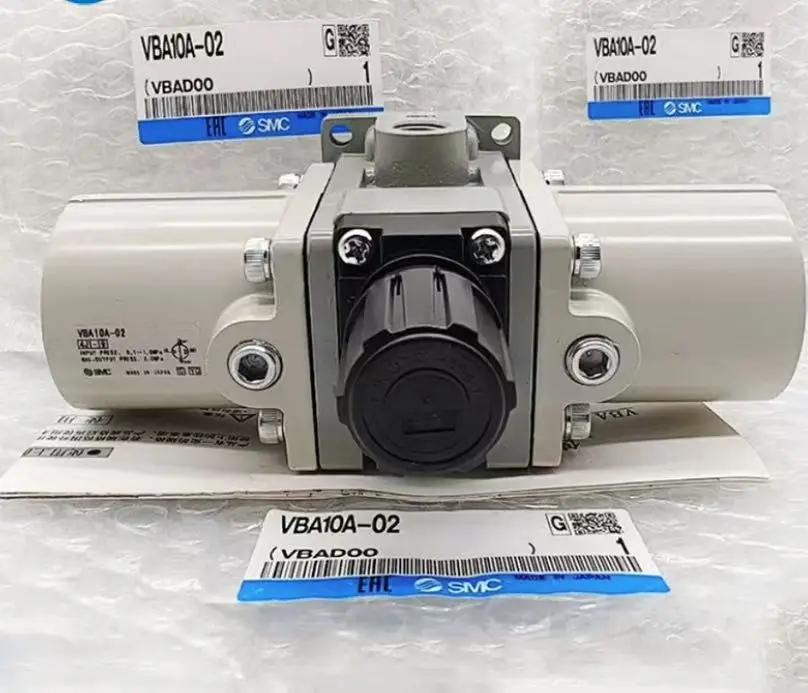 SMC Original VBA10A-02GN VBA10A-02 VBA10A-F02 VBA10A-F02GN Pneumatic Booster Valve Air Receiver Cylinder