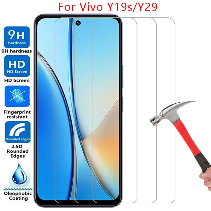 screen protector for vivo y19s y29 protective tempered glass on vivoy19s vivoy29 y 19 s 19s 29 29y ys19 phone film glas viv 9h