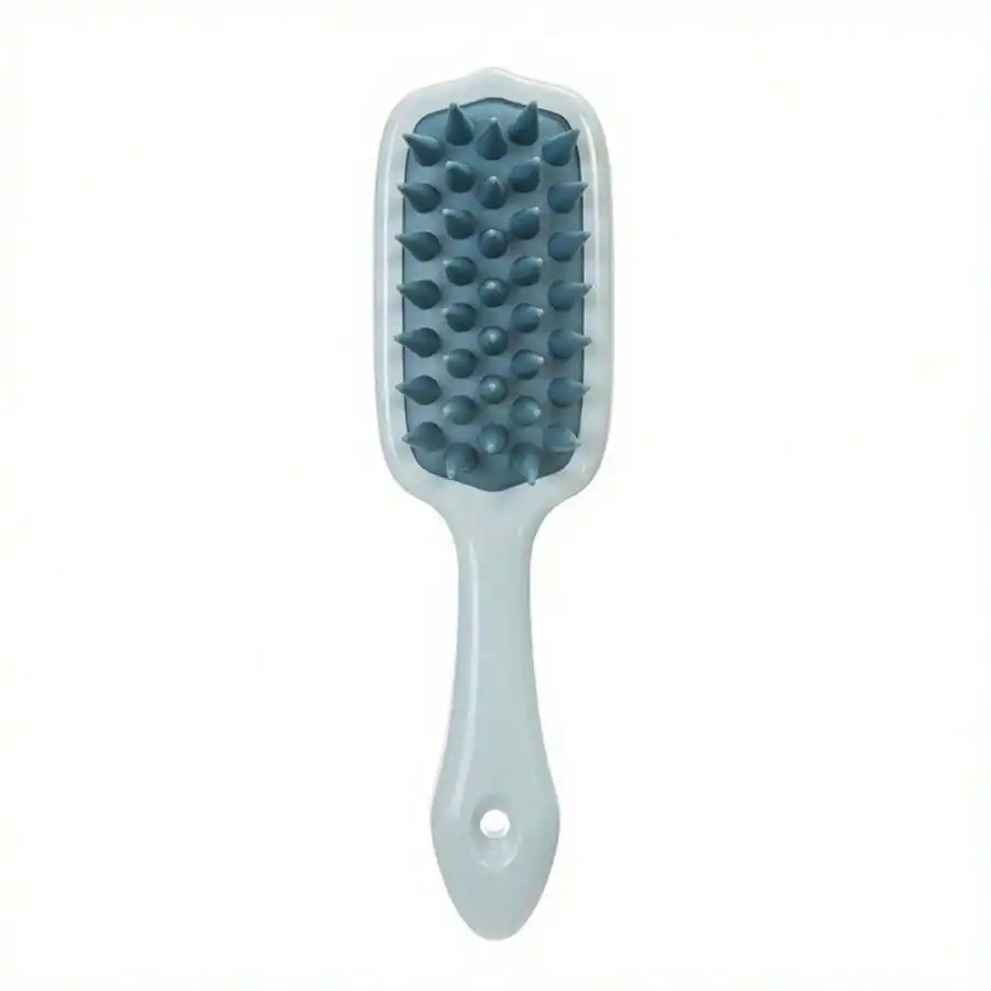 

Deep Cleansing Scalp Massager & Shower Comb - Heavy-Duty Silicone Long Handle Dandruff Remover With Scalping Massage Brush For, Suitable For Normal Hair Care