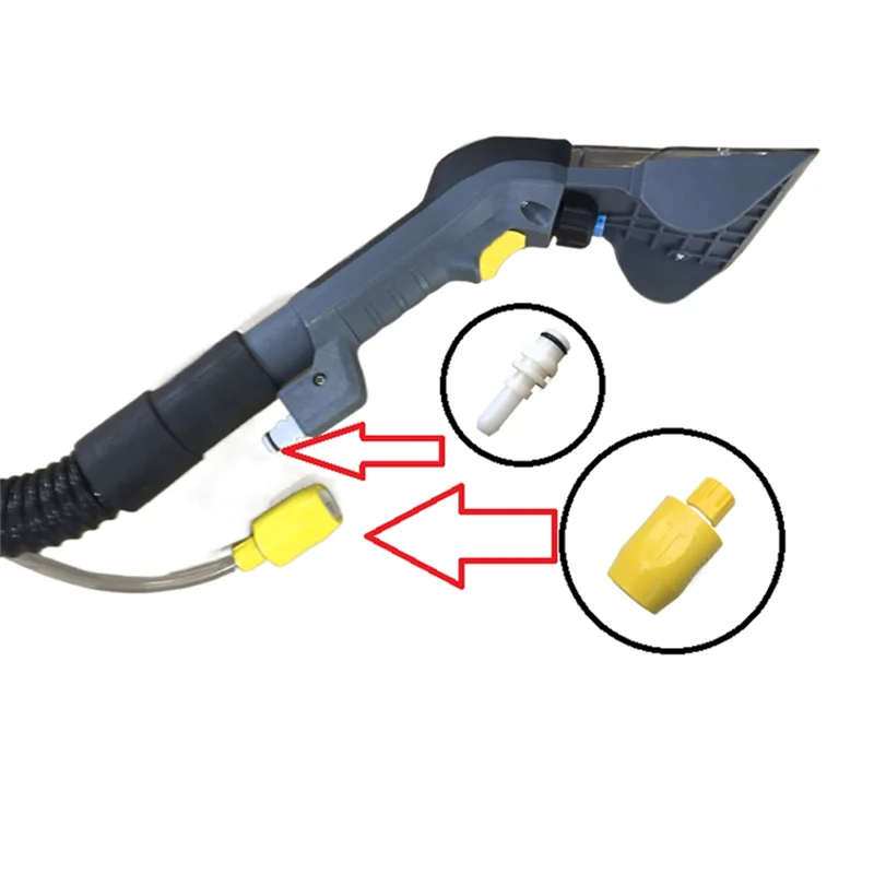 Bocal de mão de spray de conector de substituição para karcher puzzi 8/1 10/1 acessórios de máquina de limpeza de extração de spray