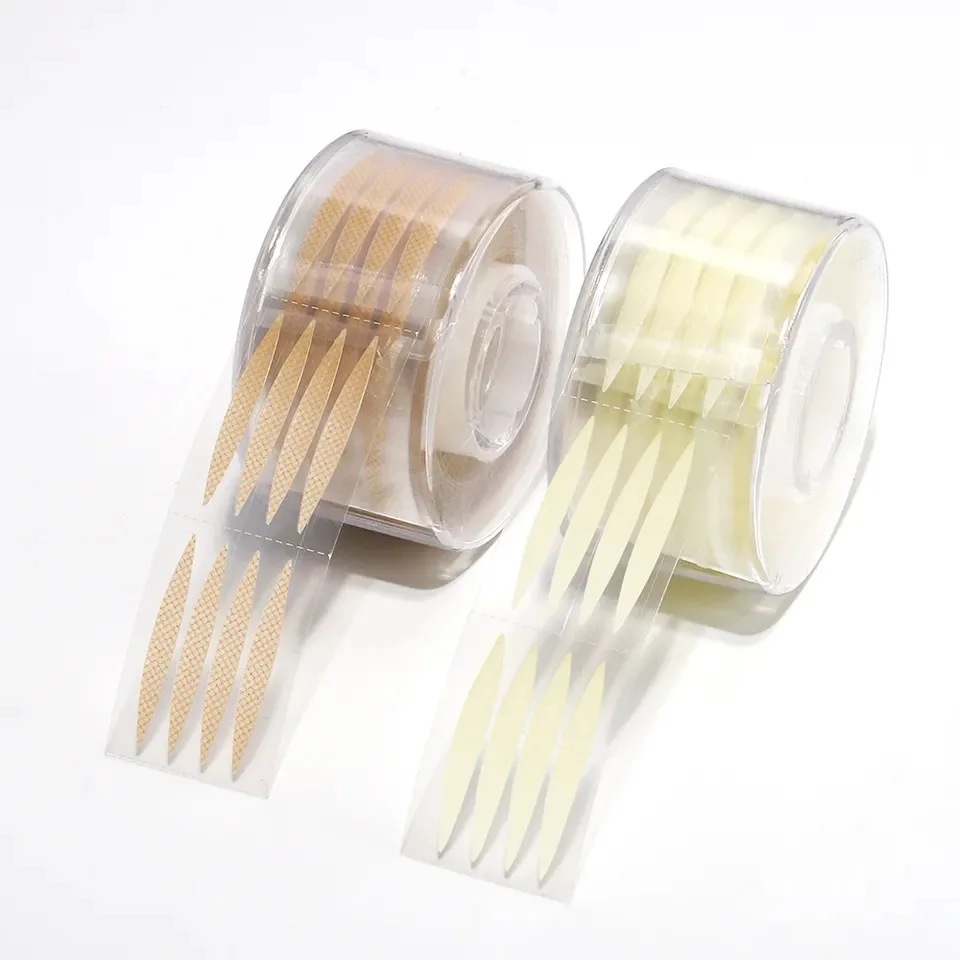 เทปติดเปลือกตาแบบใส 1 ม้วน สติ๊กเกอร์ติดเปลือกตาสำหรับยกขนตา ต่อขนตา ทำตาสองชั้น แถบติดเปลือกตาแบบมีกาวในตัว อุปกรณ์แต่งตา