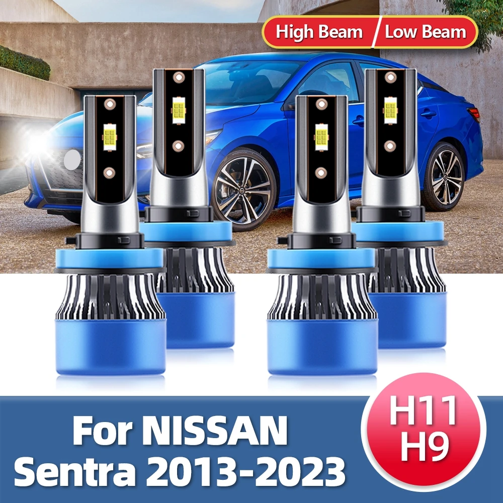 LSlight 110W Headlight LED Lamps CSP Headlamp 15000LM Front Bulbs For Nissan Sentra 2013 2014 2015 2016 2017 2018 2019 2020-2023