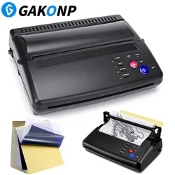 Professional Tattoo Stencil Transfer Machine Flash A4 Thermal Printers Tattoo Stencils Copier Drawing Tools Supply