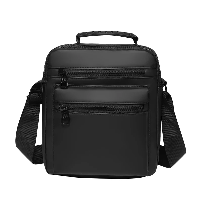 

Men's shoulder bag, casual crossbody bag, durable fabric, multi pocket design, suitable for daily travel