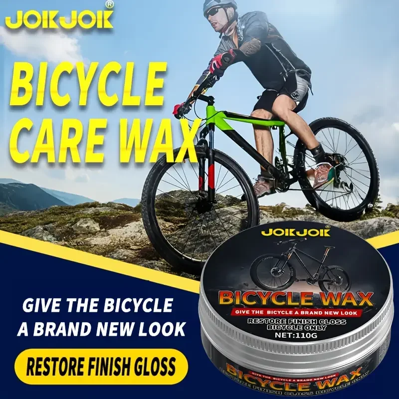 

100 г воска для велосипеда и мотоцикла JOKJOK — глянцевый защитный крем, воск для ухода за краской против царапин, подходит для велосипедов