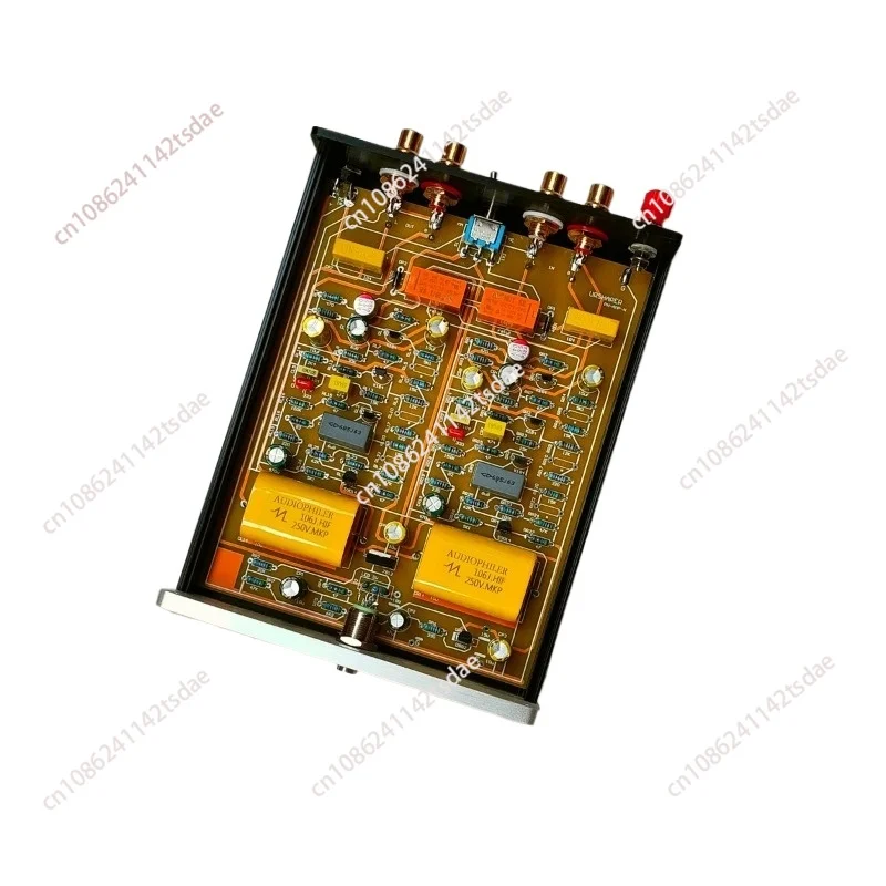MM/MC dynamic magnetic head amplifier low noise vinyl record player discrete components Class A circuit