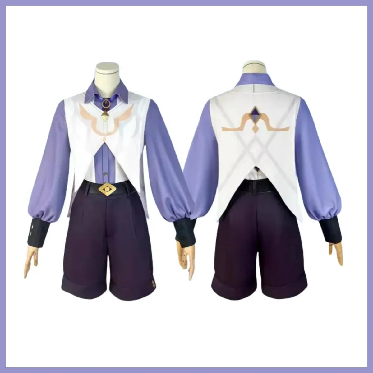 Anime Game Honkai: Star Rail Sunday Cosplay Costume Childhood Daily Shirt Shorts School Uniform Wig Man Lovely Campus Suit