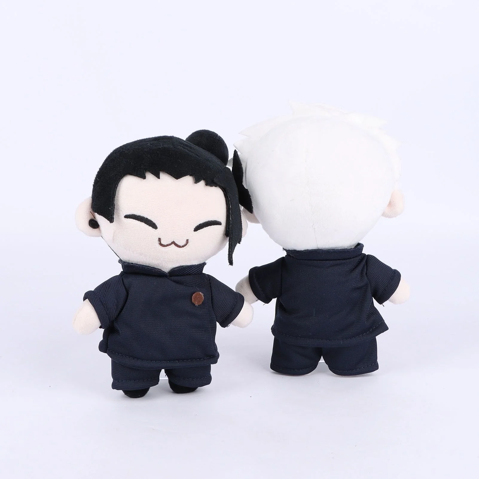 Jujutsu Kaisen Satoru Gojo Geto Suguru juguetes de peluche para fanáticos, muñecas de algodón esponjosas, recuerdo Kawaii, Halloween, regalo de Navidad