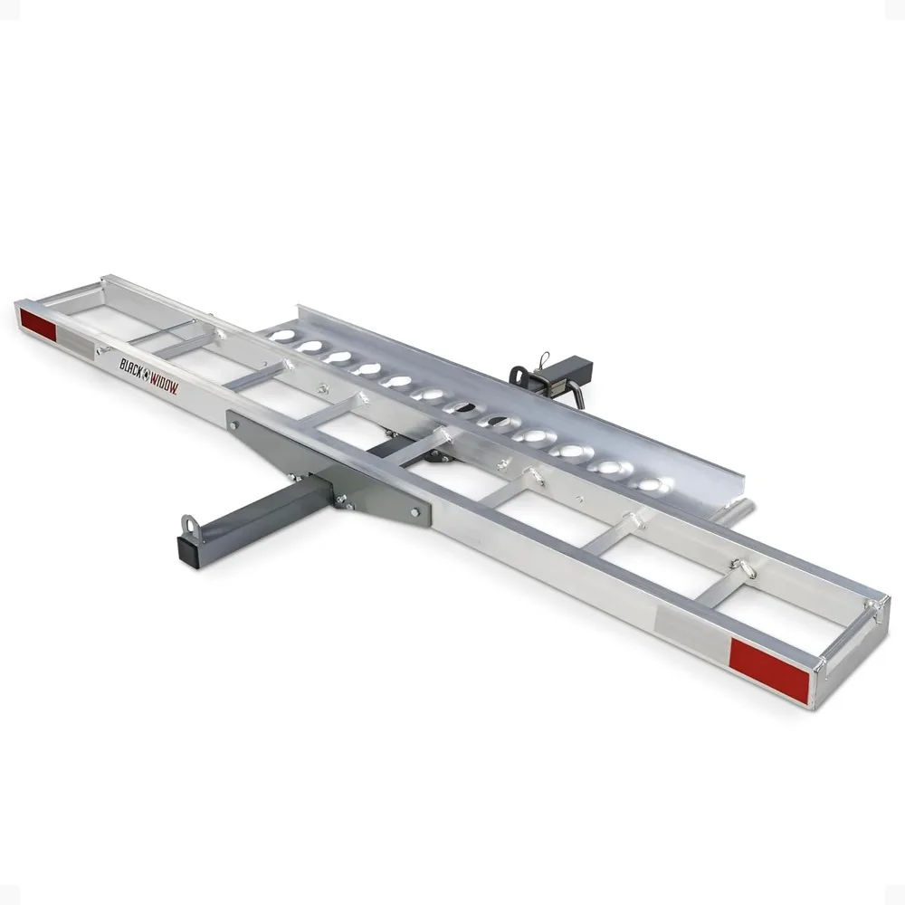 US Shipping Motorcycle Hitch Carrier Ramp Heavy Duty 400 lbs Capacity for Bike Hauling