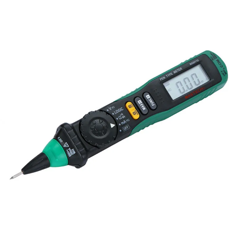 Mastech Ms8211d Digitale Multimeter Lcd Potlood Multimeter Ac/Dc Meetapparaat Mastech