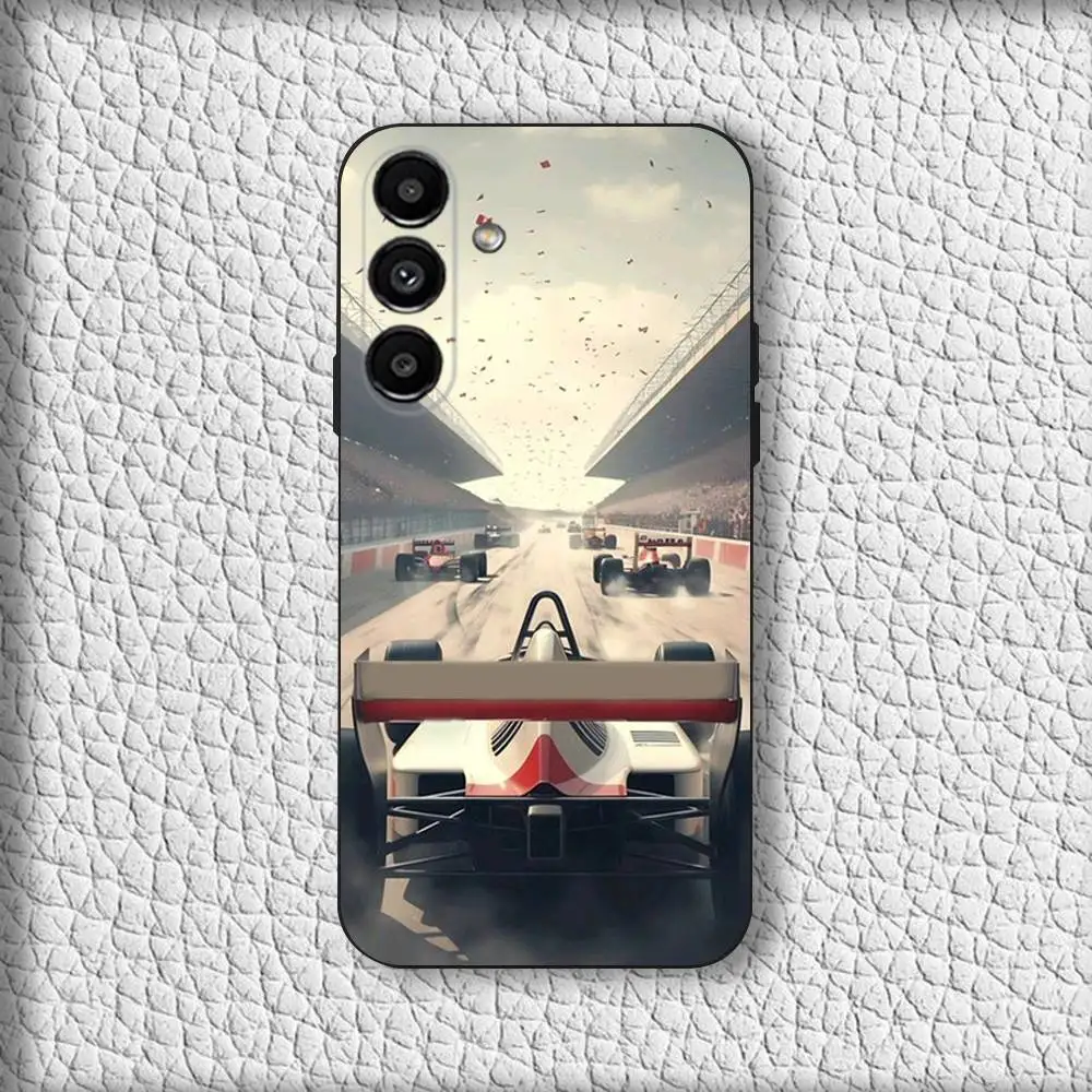 حافظة هاتف F-F1-Movie لهاتف سامسونج جالاكسي A20، A21s، A22، A31، A32، A52، A53، A72، 73، A80 غطاء أسود ناعم #6