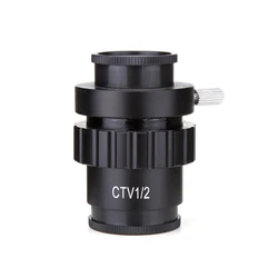 CTV 1/2 1/3 1X Adapter 0.3X 0.5X C mount Lens Adapter For SZM Video Digital Camera Trinocular Stereo Microscope Accessories