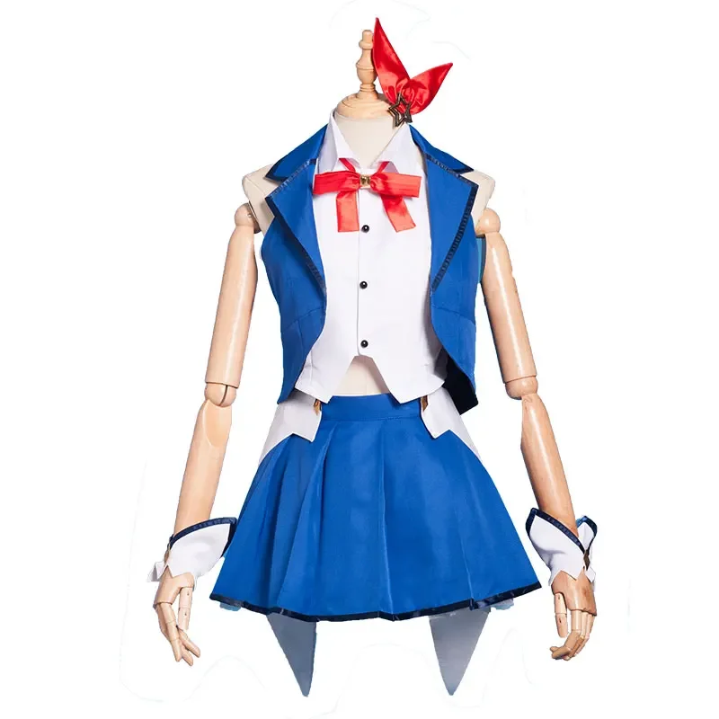 Tokino Sora Cosplay Costume YouTuber Shoes  Suit Adult Women Deluxe Halloween Cosplay Outfit Fancy Dress