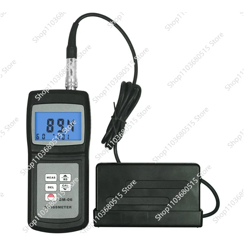 

GM-06 60 Degree Digital Gloss Meter Portable for Marble Stone Tile Glossmeter