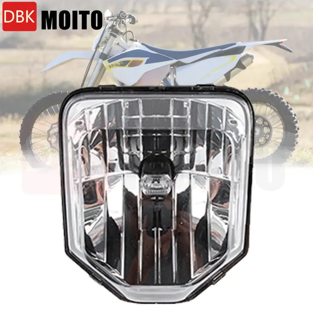 

Supermoto Dirt Bike LED Headlight For Husqvarna TE 150 250 300 FE 250 350 450 501 2024 Motocross Motorcycle Head Lamp