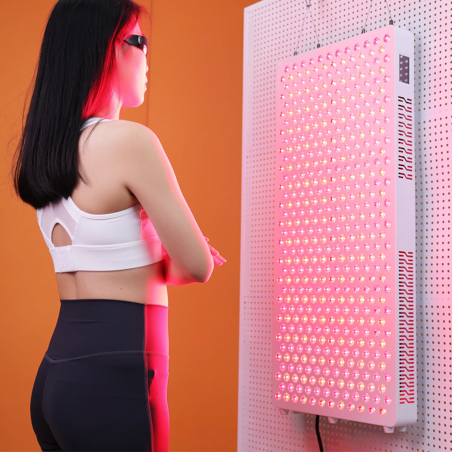 

RLPRO600 Dual Chip Base Stand Red Near Infrared Light with 630nm 660nm 810nm 1060nm Home Use Led Red Light Therapy Panel