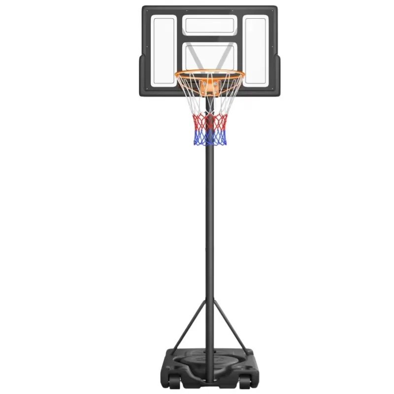 

Basketball Hoop With Adjustable Rim Height Portable Stand Ideal For Youth And Adult Training Suitable For Outdoor