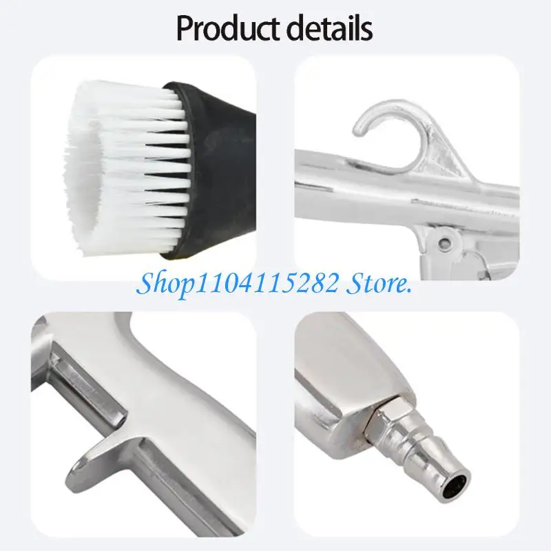  Versatile Air Blower Tool For Pet Hair Removal And Automotive Surfaces Cleaning