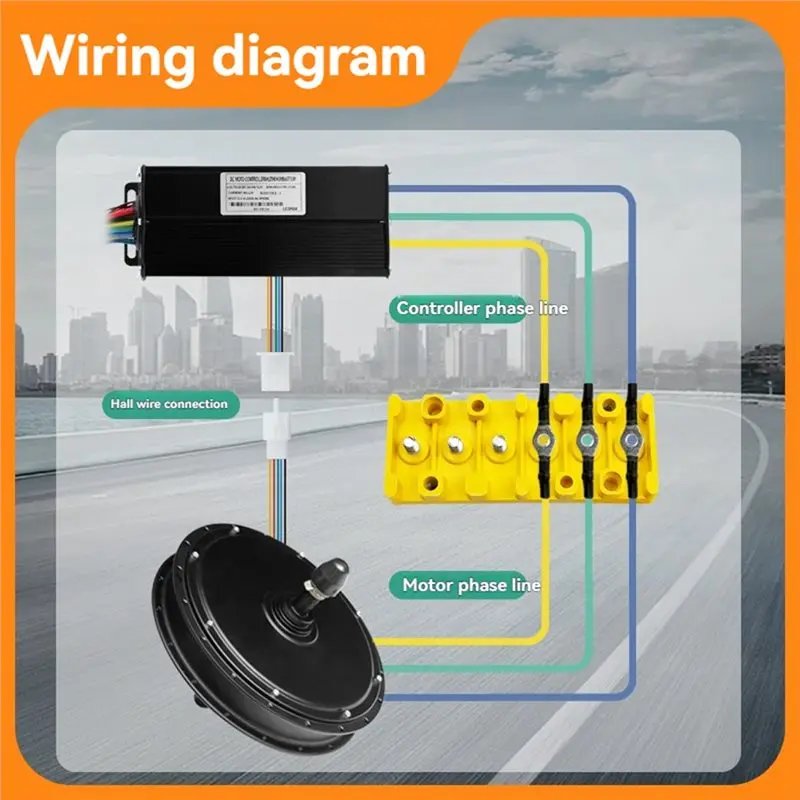 CGDS-Tri-Mode 36 فولت 48 فولت 52 فولت 40A لوحدة تحكم الدراجة الكهربائية مع صندوق وصلات للدراجات الكهربائية تعديل الملحقات #2
