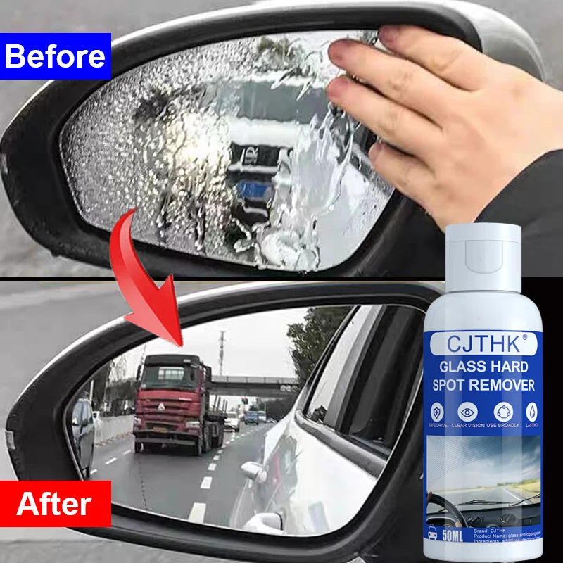 Car Glass Polish Coating Kit for Windshield Oil Film Removal Paste Car Glass Water Repellent Anti Rain Hydrophobic Cleaning Kits view 2