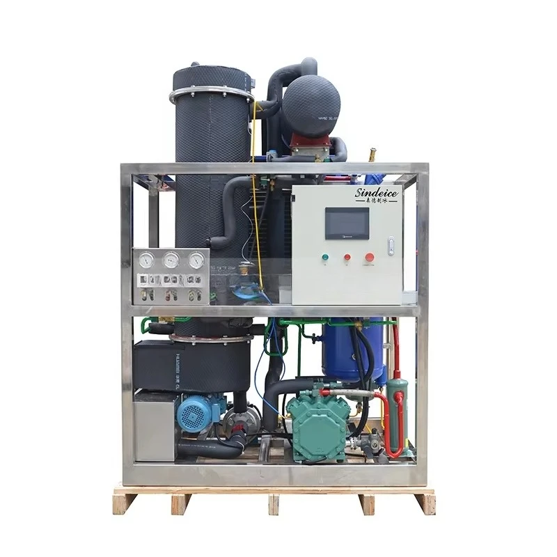 1T/24hrs Ice Tube Maker Ice Производство 1000 кг Tube Ice Machine