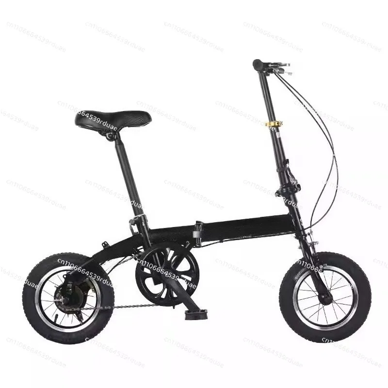 

12-inch Mini Installation-free Folding Bicycle For Women Ultra-light And Portable For Adults And Men To Ride A Single Bicycle