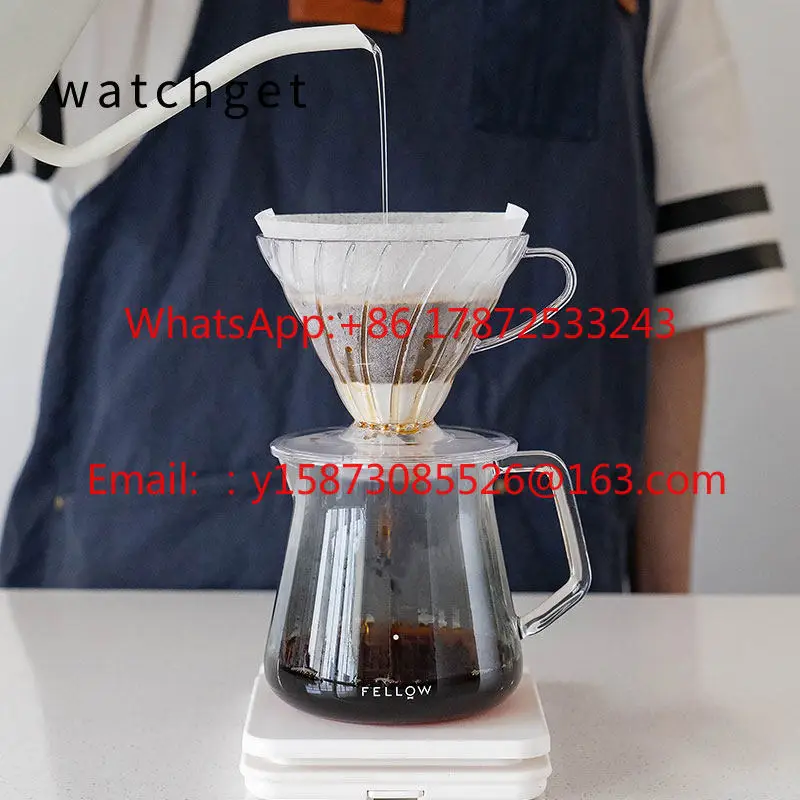 Non woven filter paper hand punching competition using a cone to drink coffee oil sensation