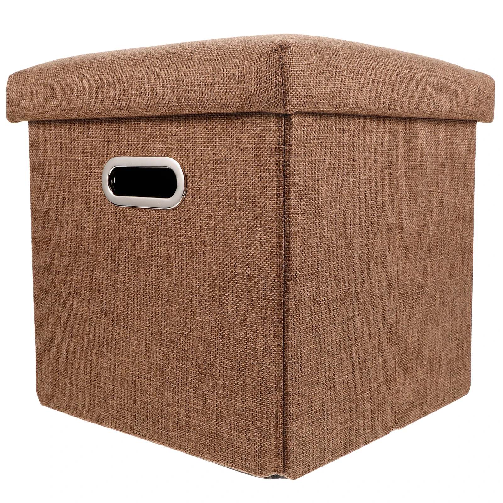 

Multifunctional Storage Stool Foldable Clothes Storage Box Large Capacity Cloth Container for Home Bedroom Living Room