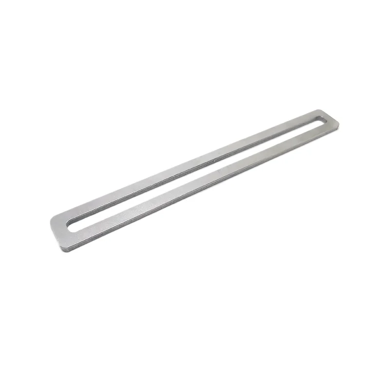 2PCS Stainless Steel 3mm Thick, Corner Code, Flat Angle Code, One-Shaped 148x16-6.4mm Connector