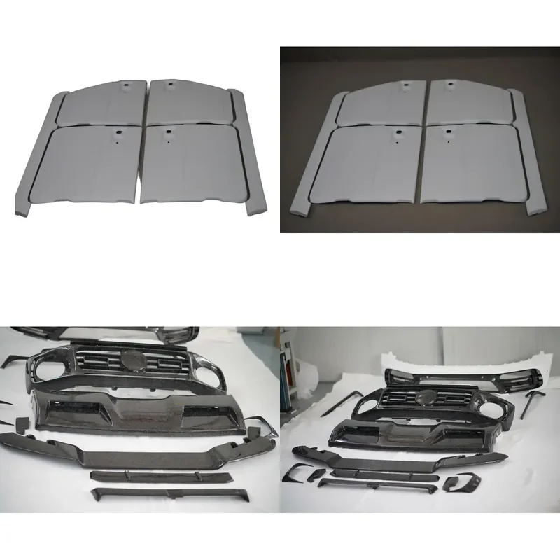 for Full Body Carbon Fiber Accessories Kit Car Door Trim Full Set Auto Interior Exterior Decoration Parts Universal Fit