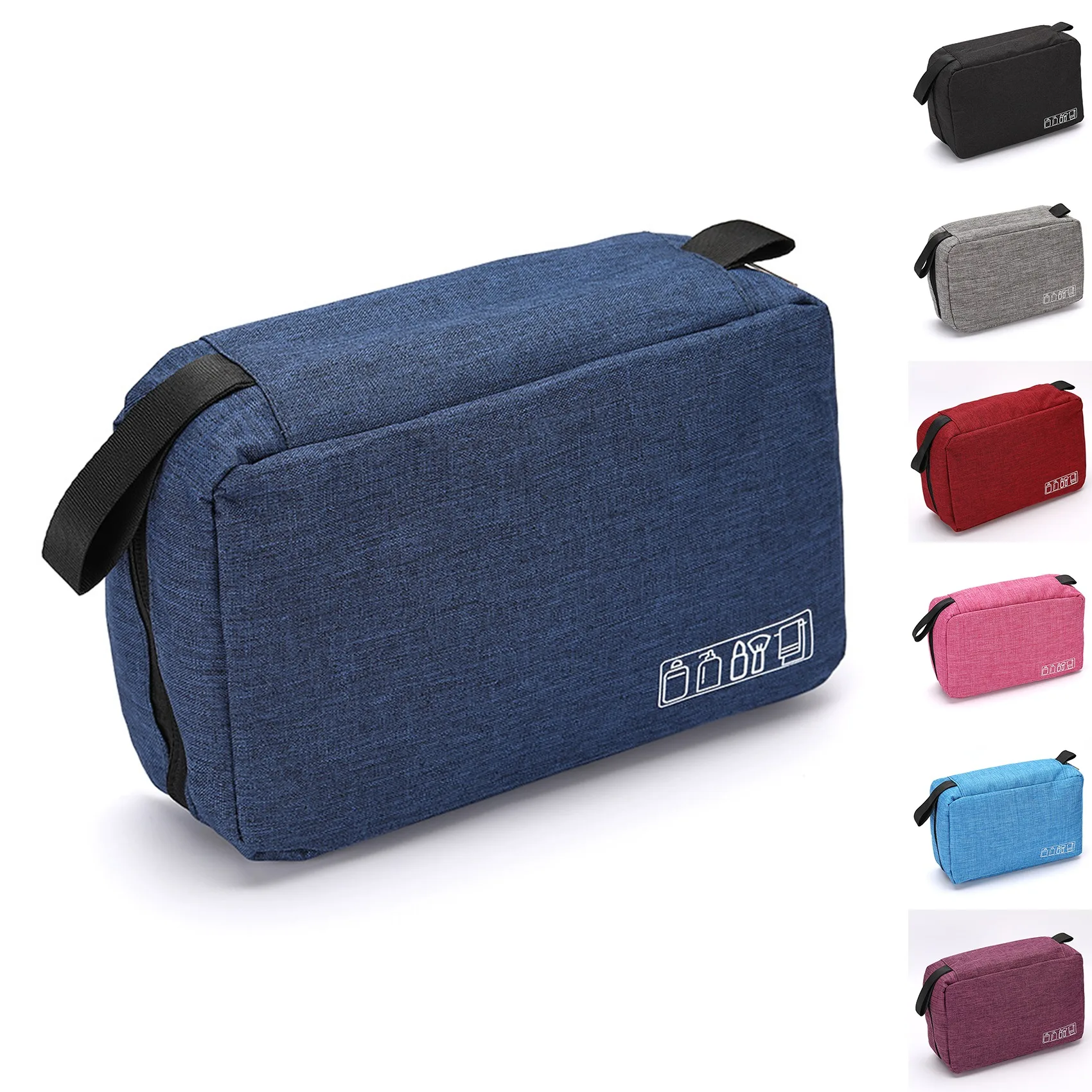 Naturehike  PVC Men Business Portable Storage Bag Toiletries Organizer Women Cosmetic Bag Waterproof Hanging Travel Wash Pouch