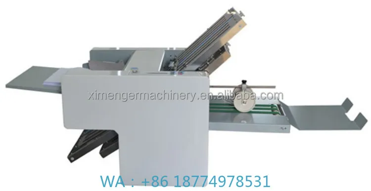 s Leaflet Booklet Fold Paper Folding MachineHigh Quality A4 A3 4 Fold