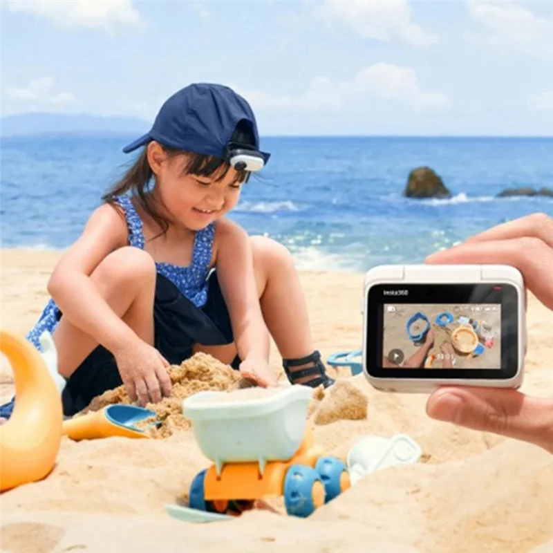 AA84 For Insta360 GO 3 Easy Clip First Person View Go3 Thumb Camera Cap Clip Multi-Function Magnetic Attachment Accessories