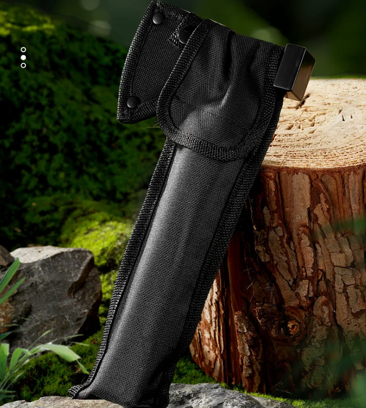 Multifunktionale Handbijl, Selbstverteidigungsaxt, gehärtetes Outdoor-Camping-Überlebenswerkzeug, Hammer