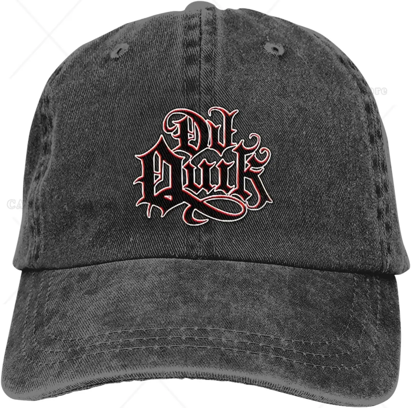 

Dj Music Quik Baseball Cap, Fashion Washed Caps Classic Retro Adjustable Hats Gift for Men Women Black