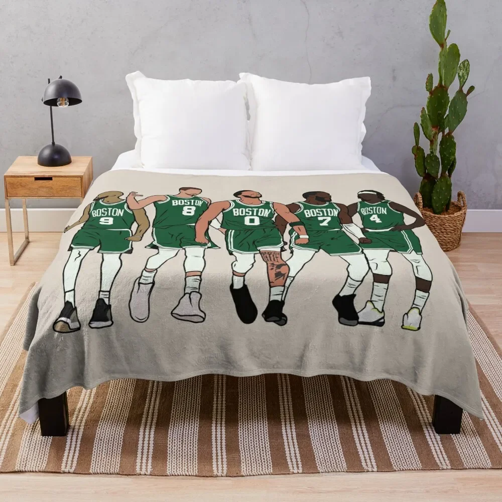 

D White, KP, Jrue & The Jays Throw Blanket Air Conditioner Soft Blanket for Office Home