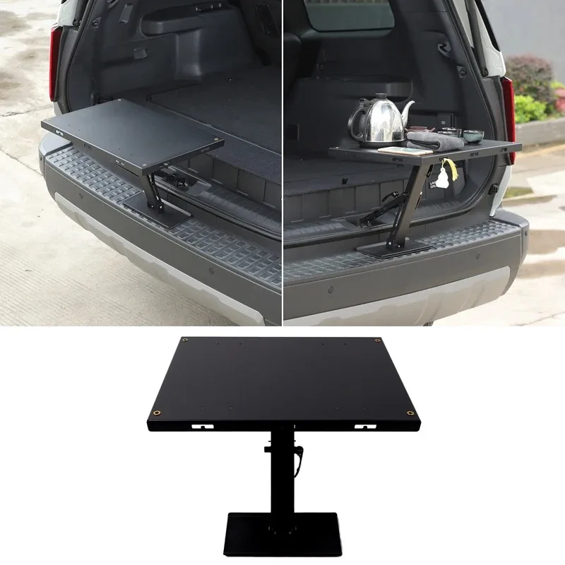 

For 24-25 Toyota Land Cruiser Prado LC250 250 Car Trunk Lock Latch Camping Table Portable Outdoor Folding Table Car Accessories