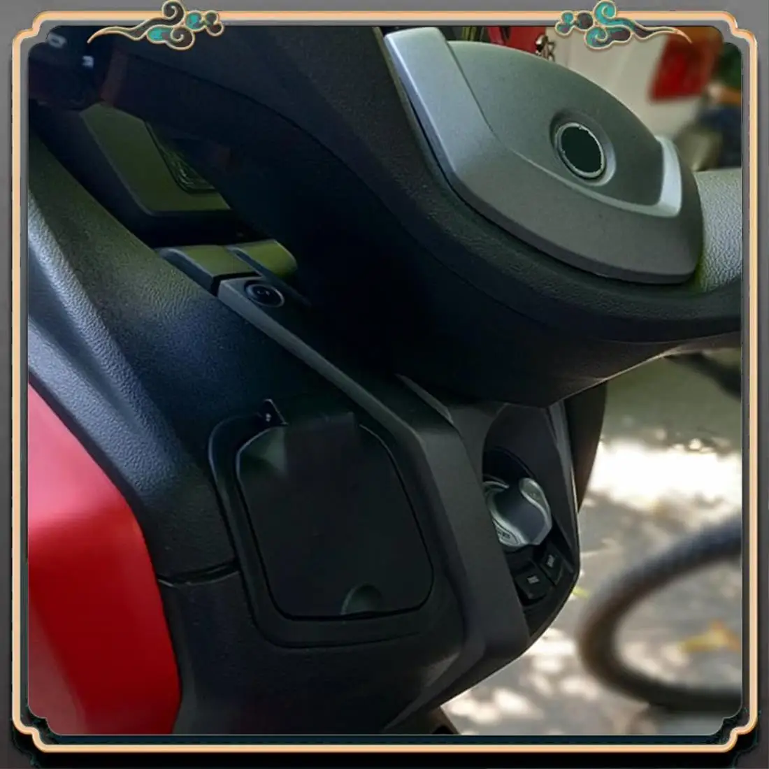 

For Yamaha Nmax 155 2021 Motorcycle Storage Box Toolbox Waterproof Side Pocket Cover USB Port Compartment Accessory