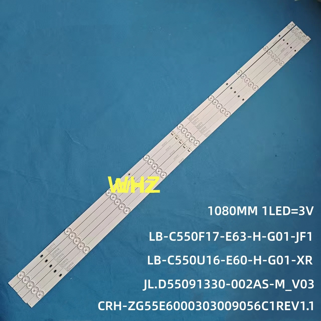 

Светодиодная лента для H-LED55EU7001 Ptv55f61snt Ptv55f61snc Ptv55f61 KALED55LU8010STA 55E6000B CRH-ZG55E6000303009056C1REV1.1 LB-C550U16-E60-H