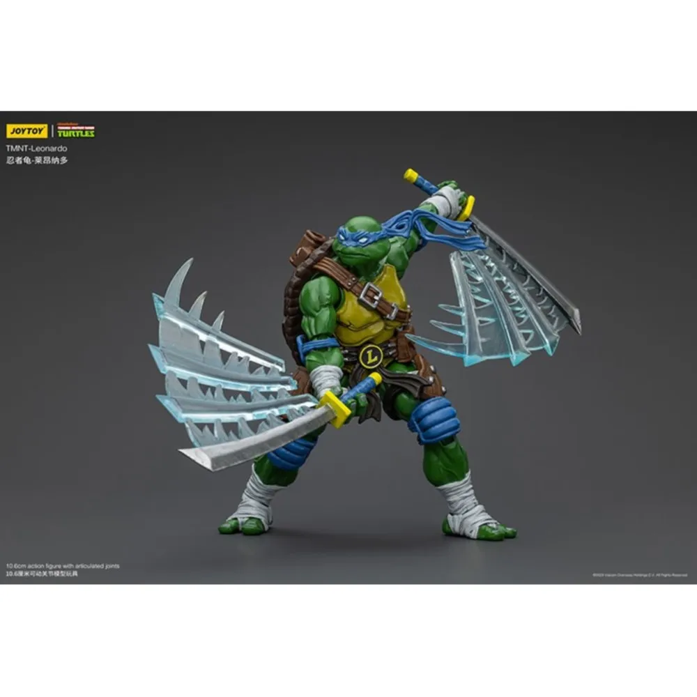 

JOY TOY TMNT Leonardo фигурки оригинальные куклы украшения подарочная коллекция наборы моделей гаража