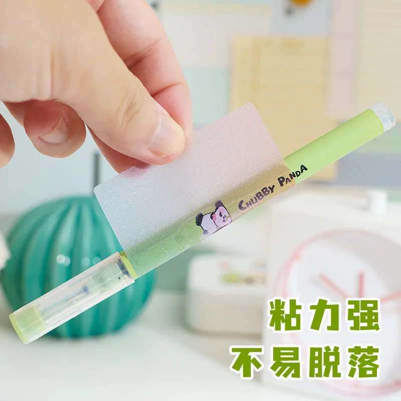 40 шт., прозрачные красочные индексные креативные блокноты для заметок, офисные школьные канцелярские принадлежности, самоклеящиеся наклейки, липкие блокноты