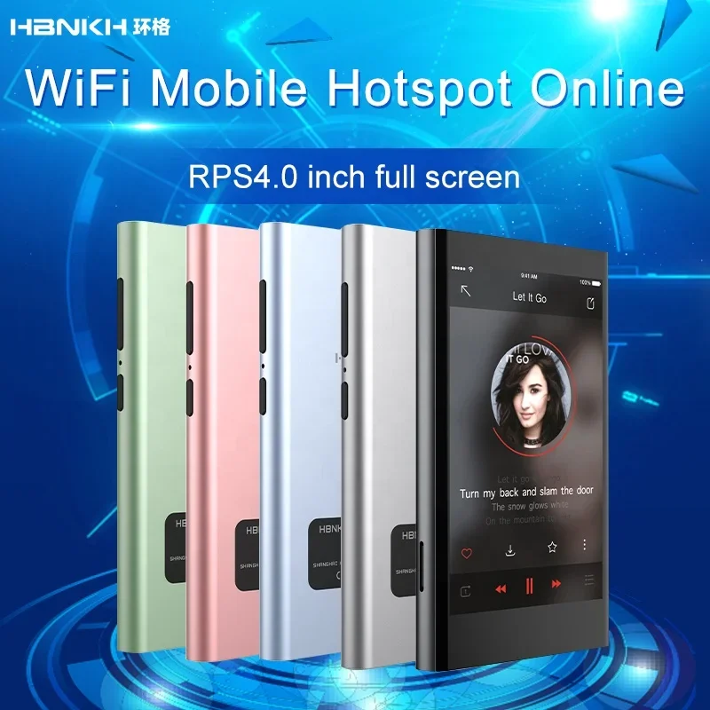 Full Touch IPS Screen Mp5 Player With Bt&Wifi Digital MP3 MP4 Mp5 Music Player With App Application