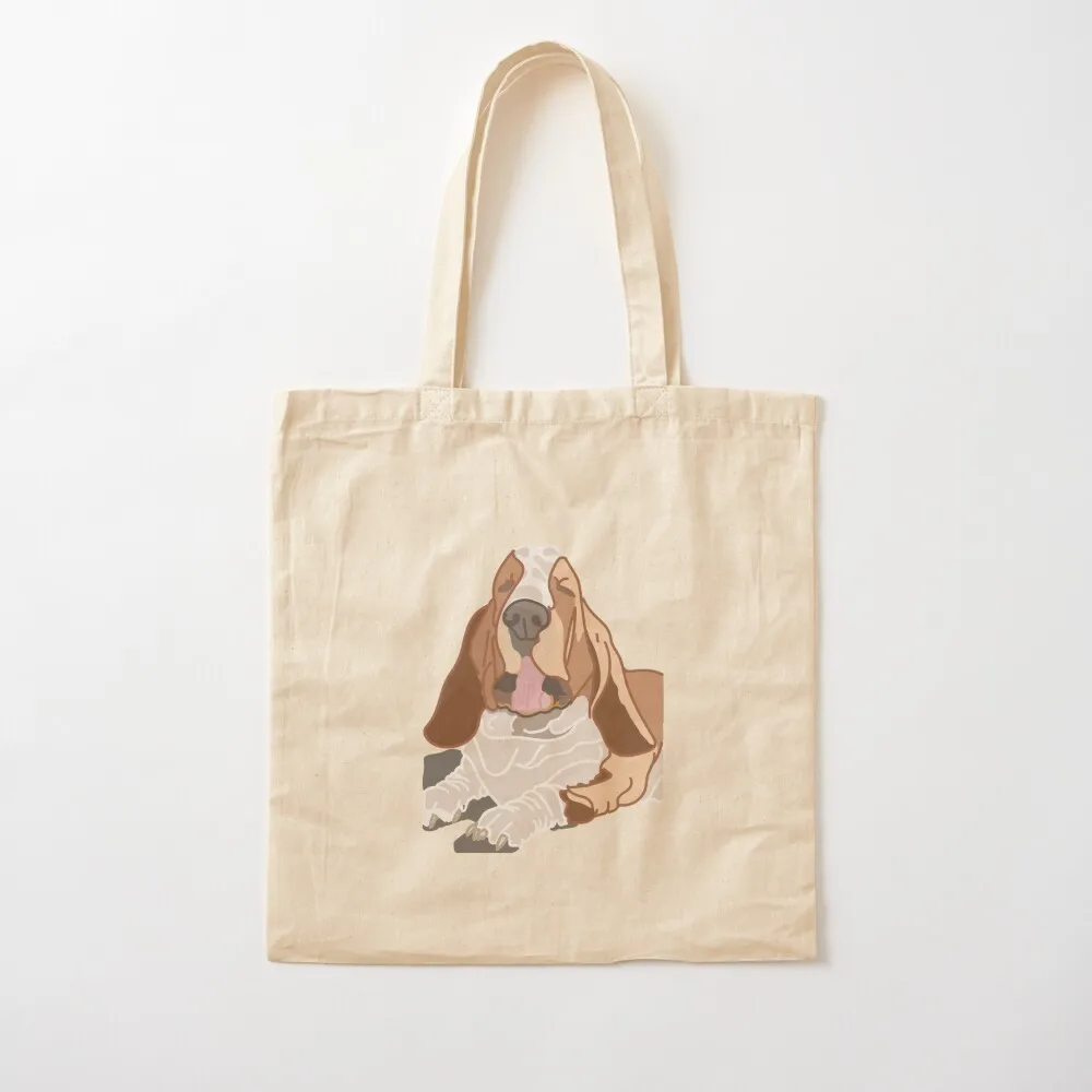 

Basset Hound Tote Bag large tote bag bags luxury women