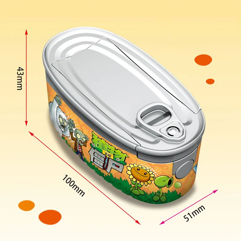 النباتات الحقيقية مقابل. لعبة الزومبي سربرايز بسحاب علبة الحركة Peashooter Squash Yeti Imp الأساسية لعبة زومبي نموذج لعب هدايا للأطفال