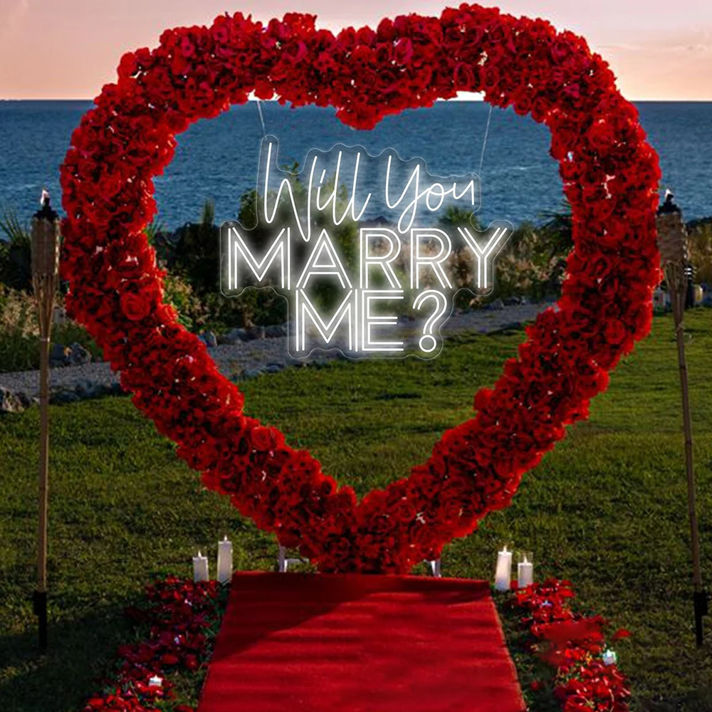 

Уилл ты замужем меня Неоновая вывеска на заказ, свадебный, помолвочный, светодиодный светильник, домашний декор стен, фон для свадебной вечеринки, декор, индивидуальный подарок