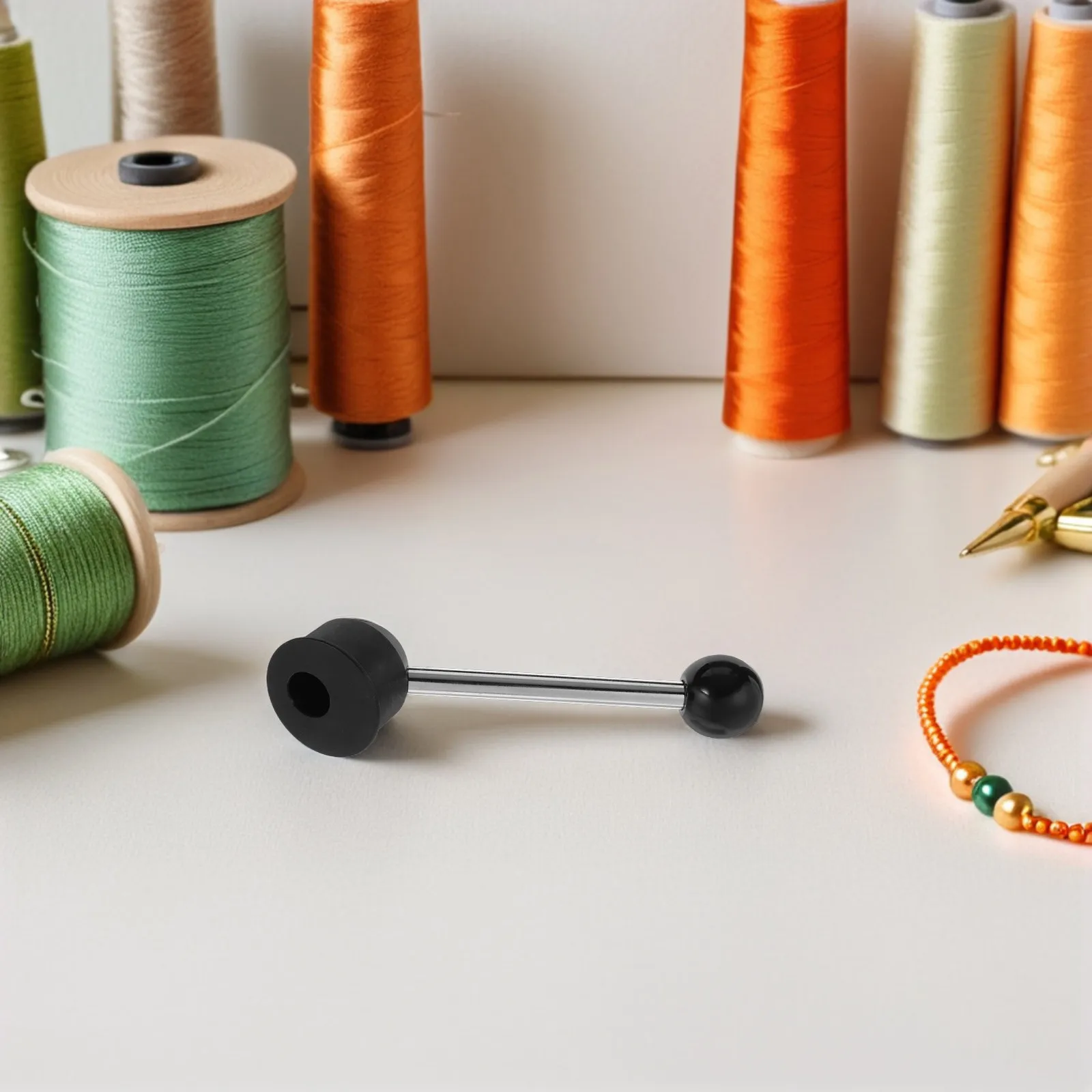 1Set Jewelry Bending Machine Handle with Connector Universal Fit Ergonomic Comfort Ring Crafting Tool for DIY Ring Making and