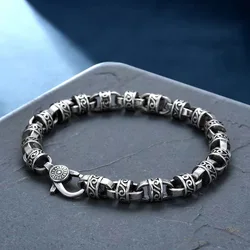 QN New Antique Bracelet Personality Eternal Rattan Grass Pattern Creative Fashion Men's and Women's Hip-hop Jewelry