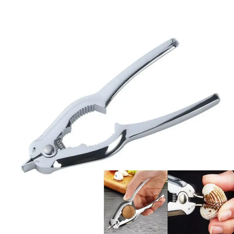 ~Oyster Opener Tool Seafood Cracker Clam Opener Kitchenware Zinc Alloy Shucker Stainless Steel Clam Opener Tool Kitchen Gadget