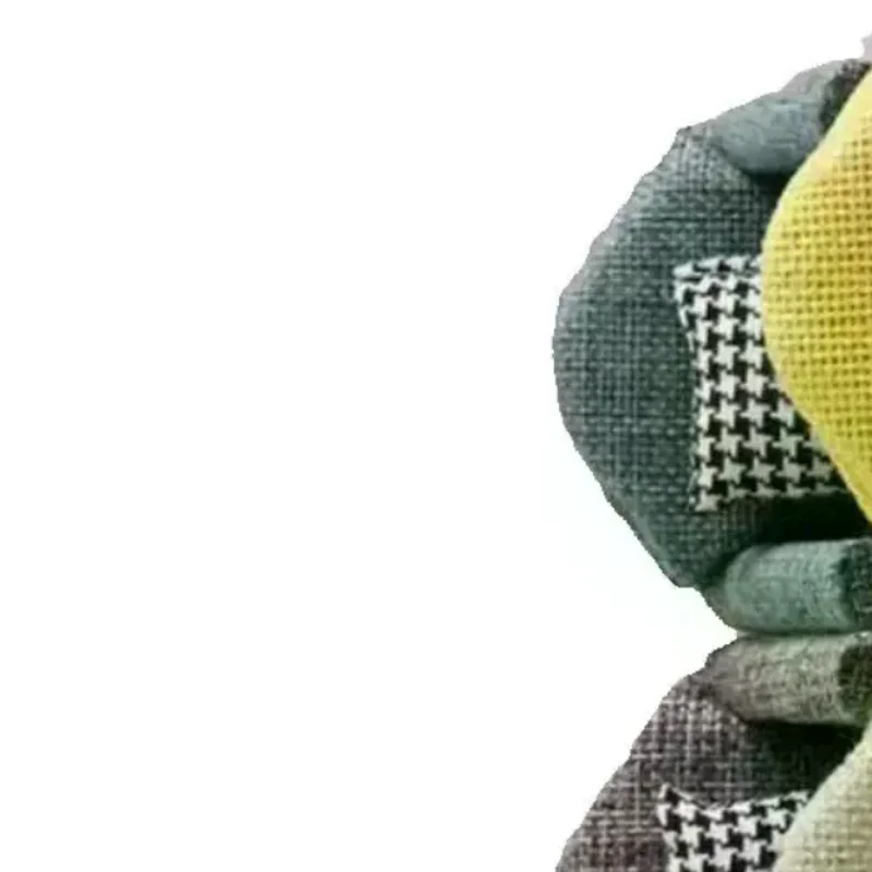 1/12 Poppenhuis Mini Vlas Bank Sierkussen Model Miniatuur Woonkamer Meubels Poppenhuis Thuis Scène Decoratie Accessoires